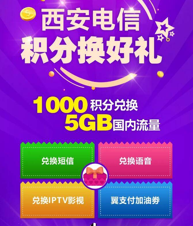 西安电信积分兑换