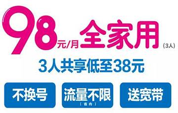 不限流量！多人共享！每月低至38元！.jpg