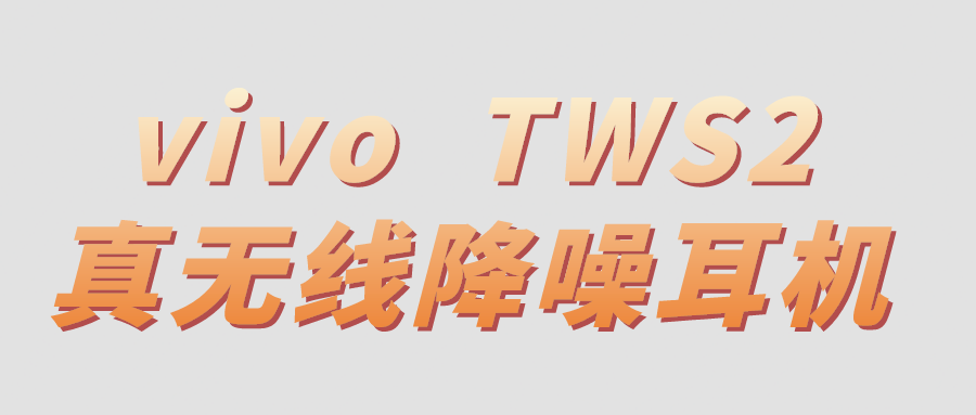 vivo  TWS2真无线降噪耳机