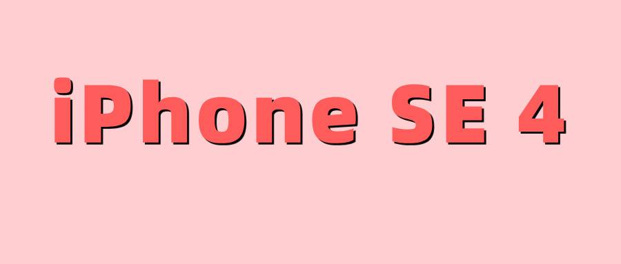 iPhone SE 4