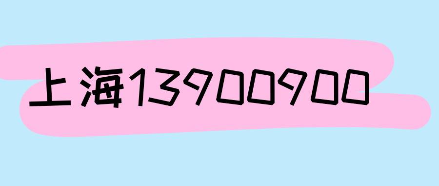上海13900900